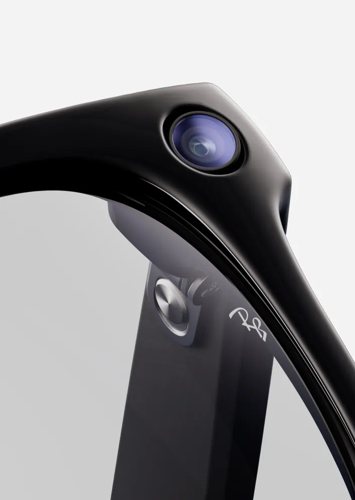Ray-Ban Meta Smart Glasses camera detail
